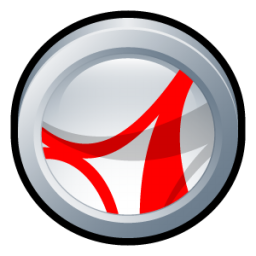 Adobe Acrobat Reader CS2 Icon 256x256 png